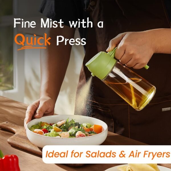 TrendPlain 16oz/470ml Glass Olive Oil Sprayer for Cooking - Image 3