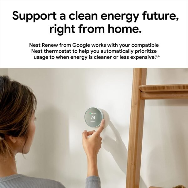 Google Nest Thermostat - Smart Thermostat for Home - Image 2