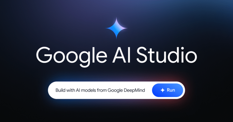 How to Build Full Website for Free with Google Gemini in 100 Seconds Google Generative AI Studio Google Generative AI Studio showing the chat interface with Gemini 2.5 Pro and Gemini 3 options.