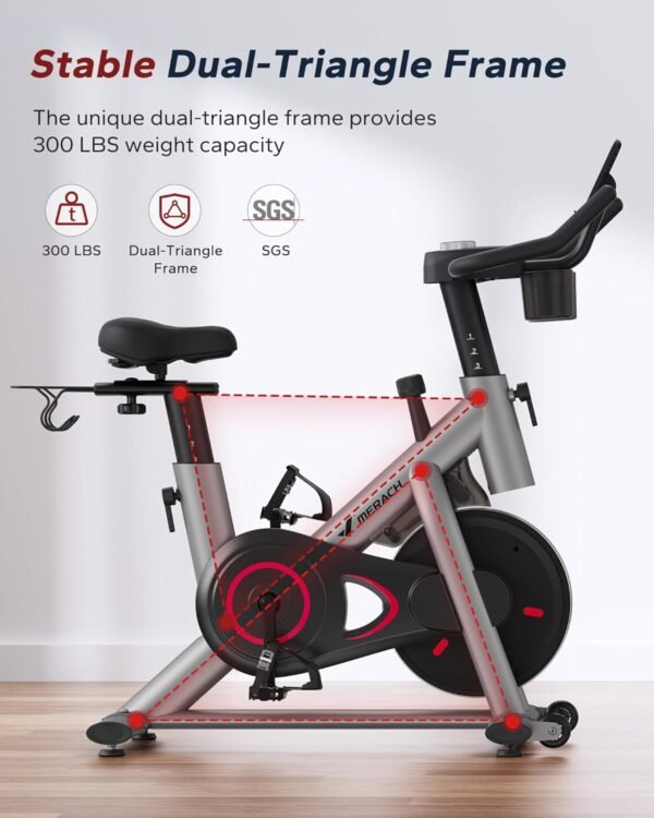 MERACH Exercise Bike with Exclusive App - Image 2