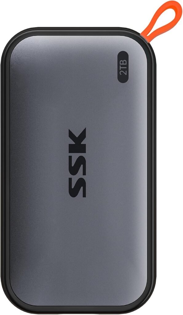 SSK Portable SSD 2TB External Solid State Drives