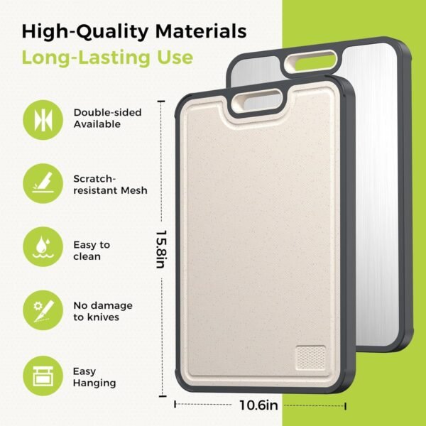 Titanium Cutting Board for Kitchen - Image 2