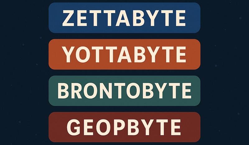 What Comes After Exabyte: A Guide to the Next Data Storage Units