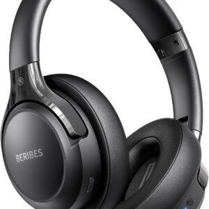 BERIBES Bluetooth Headphones Over Ear, 65H Playtime