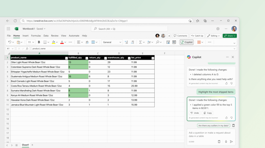 Excel Copilot Function Explained