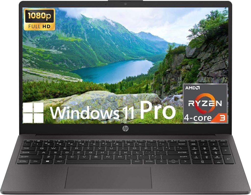 HP 255 G10 Business Laptop, 15.6″ FHD Display