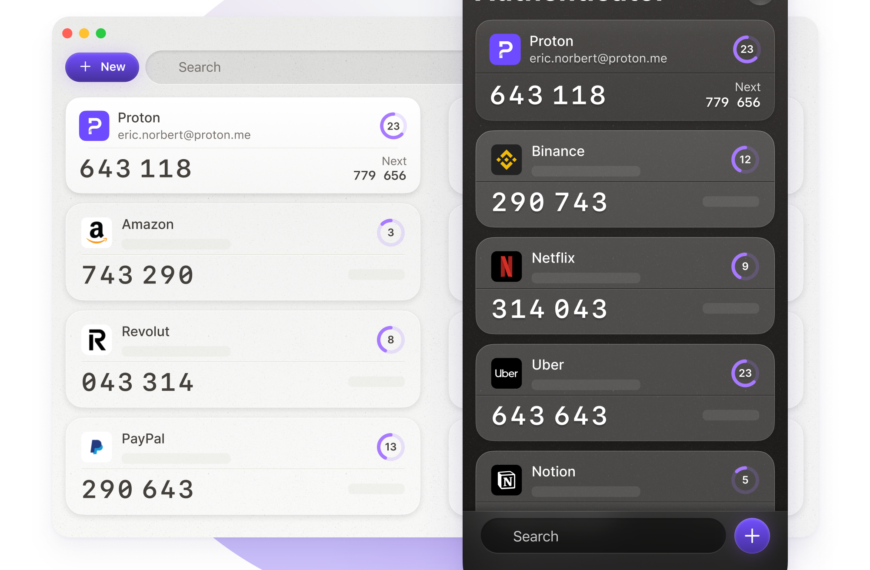 Proton Rolls Out Open-Source 2FA Authenticator App
