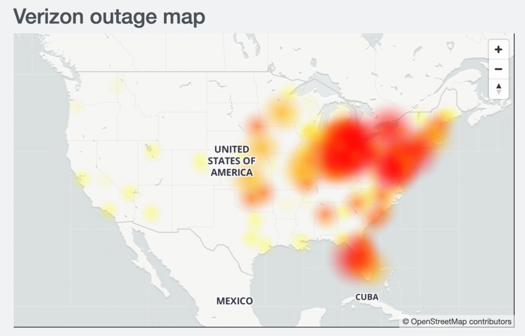 Verizon Network Outage: Who’s Affected and How to Stay Connected