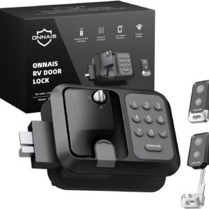 ONNAIS RV Door Lock for Keyless Entry with Password & Remote