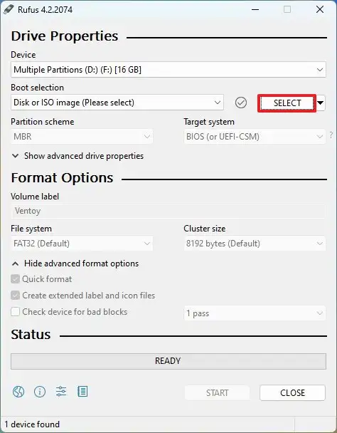 how to create windows 11 bootable usb with Rufus