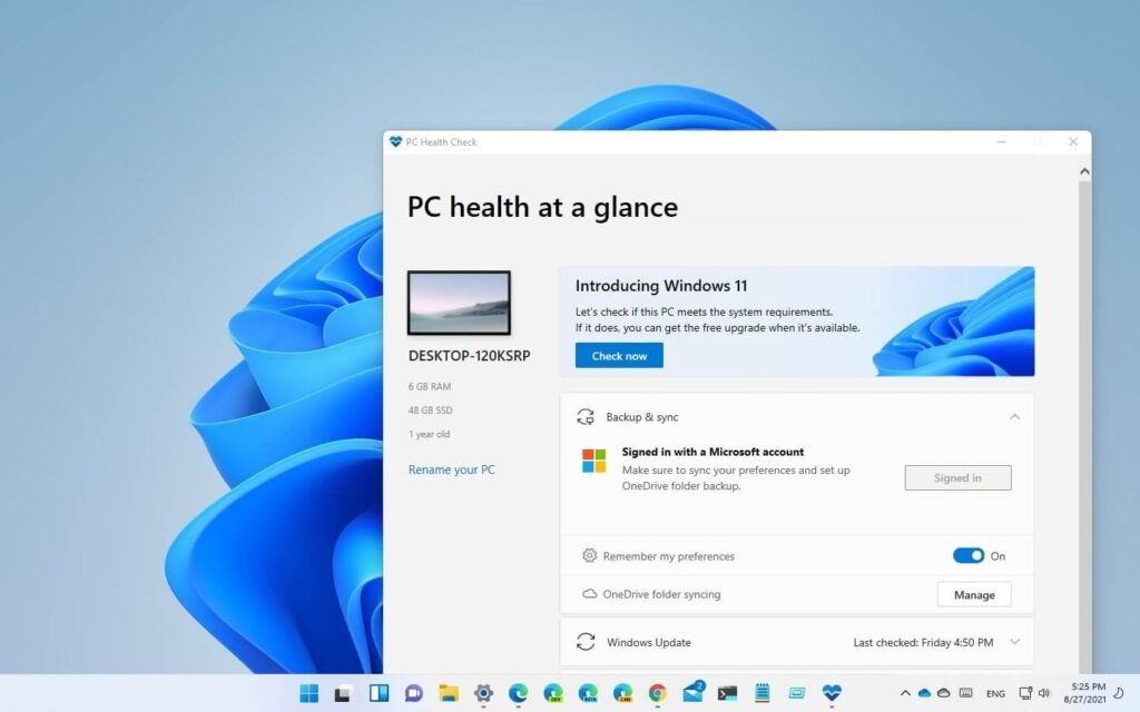 How to Run a Windows 11 Compatibility Check