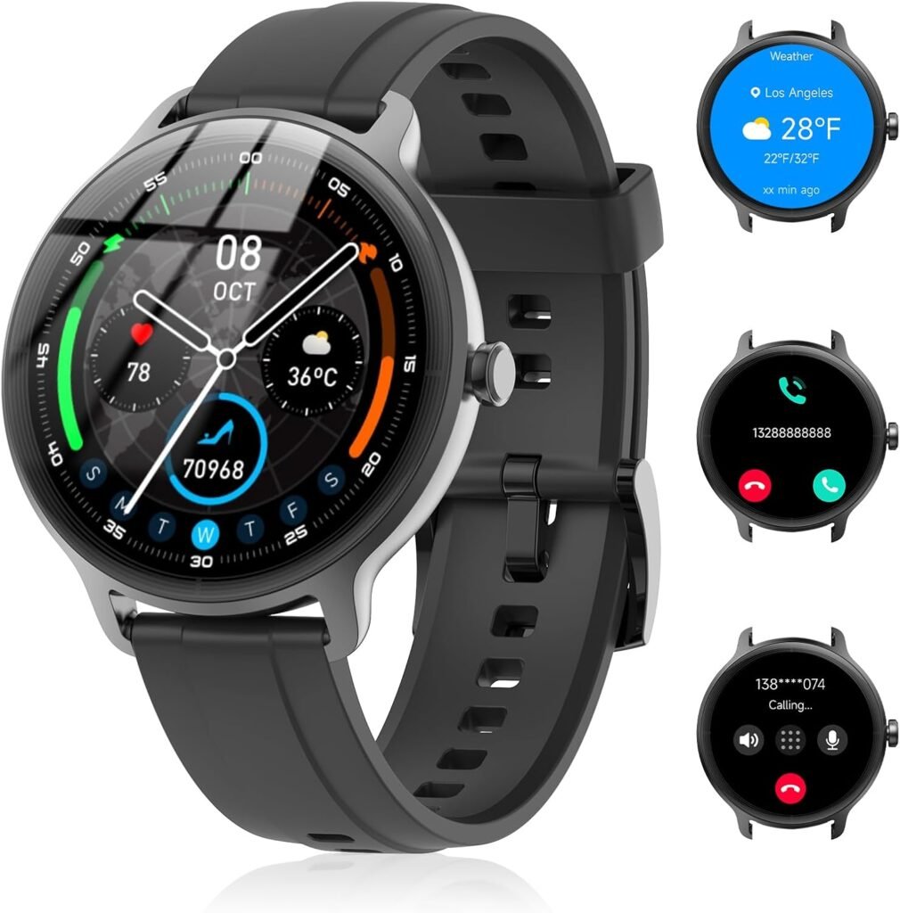 KIBFLE DR03 Smartwatch for Men Women