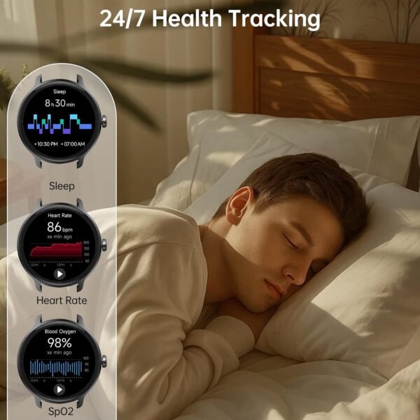 KIBFLE DR03 Smartwatch for Men Women - Image 2