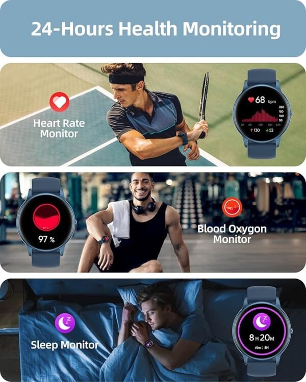 Parsonver Smartwatch for Women Men (Answer/Make Calls) - Image 2