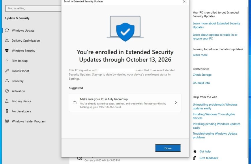 Windows 10 ESU provides a paid safety net as Microsoft ends support