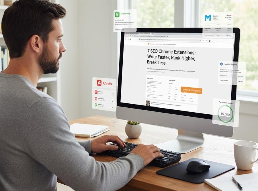 7 SEO Chrome Extensions Every Writer Needs