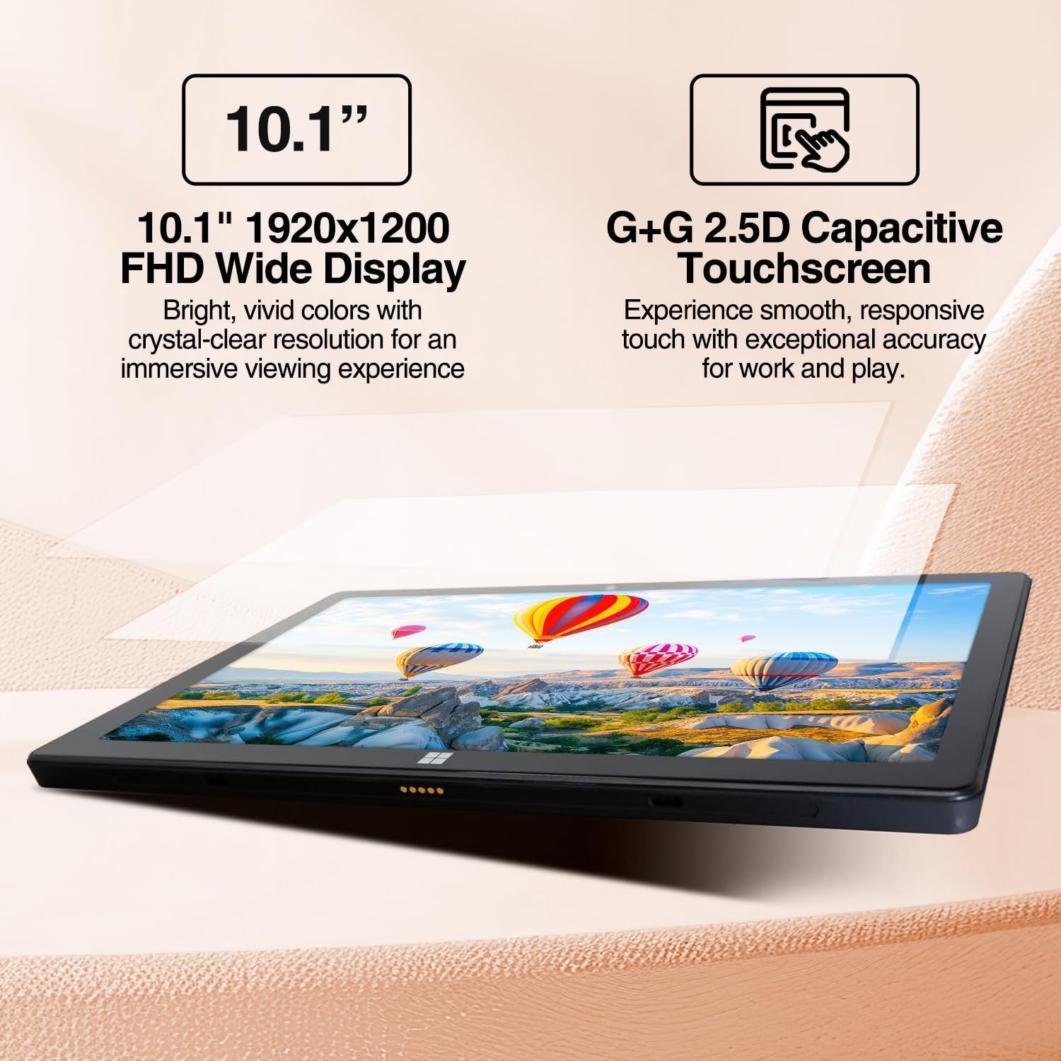 Fusion5 FWIN232 Plus 10.1" Windows 11 Pro Tablet PC 2 Fusion5 FWIN232 Plus 10.1" Windows 11 Pro Tablet PC - Image 2