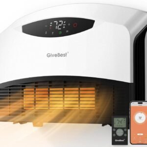 GiveBest Electric Wall Heater with WiFi and Remote Control