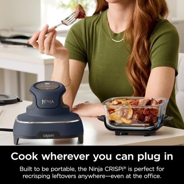 Ninja Crispi 4-in-1 Portable Glass Air Fryer Cooking System - Image 3