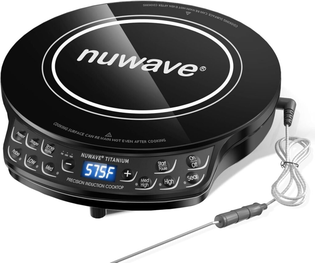 Nuwave Induction Cooktop, Portable Induction Burners for Cooking