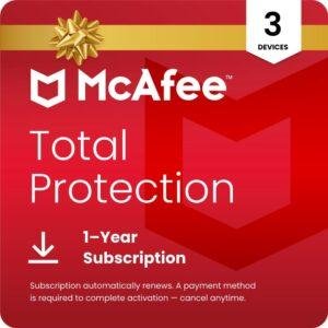 McAfee Total Protection 2026 Ready 3-Device | AntiVirus Software