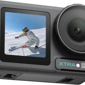 Xtra Pro Action Camera, 4K Vlogging with 1/1.3'' Sensor