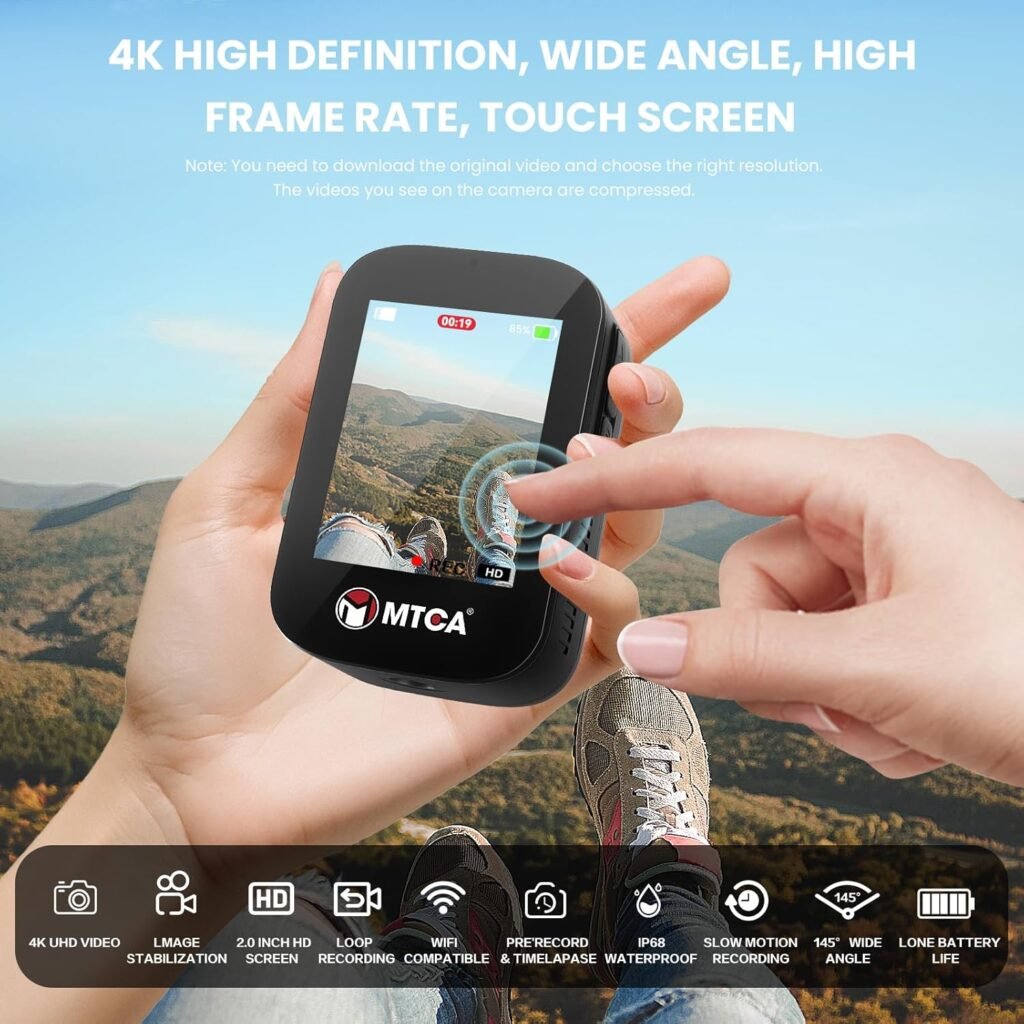 asika 4K Ultra HD Action Camera