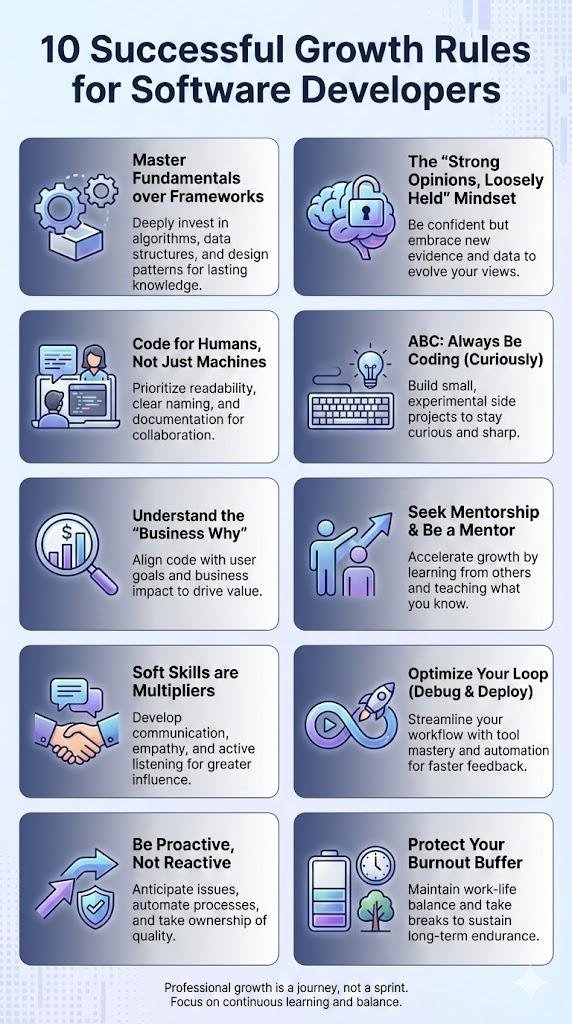 How to Generate Perfect Infographics with Google Gemini "Nano Banana" (Free Guide) 23 How to Generate Perfect Infographics with Google Gemini "Nano Banana" - 10 successful growth rules for software developers