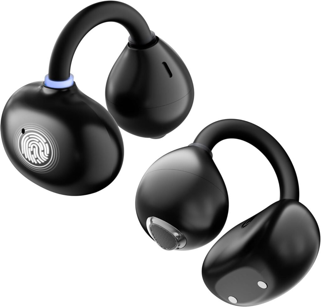 AMINY Open Ear Earbuds – Comfort Clip-On Earbuds
