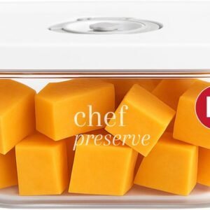Chef Preserve Medium Glass Vacuum Seal Container