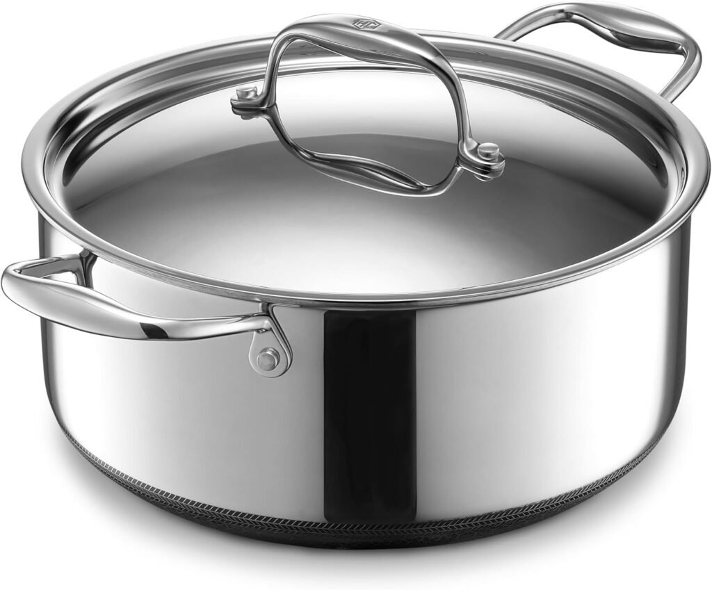 HexClad 5-Quart Hybrid Dutch Oven Nonstick