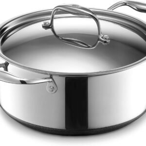 HexClad 5-Quart Hybrid Dutch Oven Nonstick