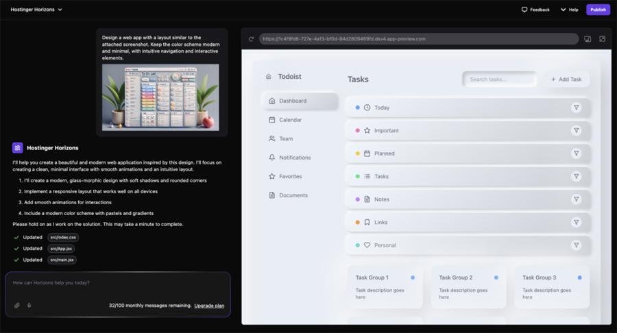 Hostinger Horizons in 2026 Review