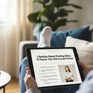 15 Lifestyle Guest Posting Sites