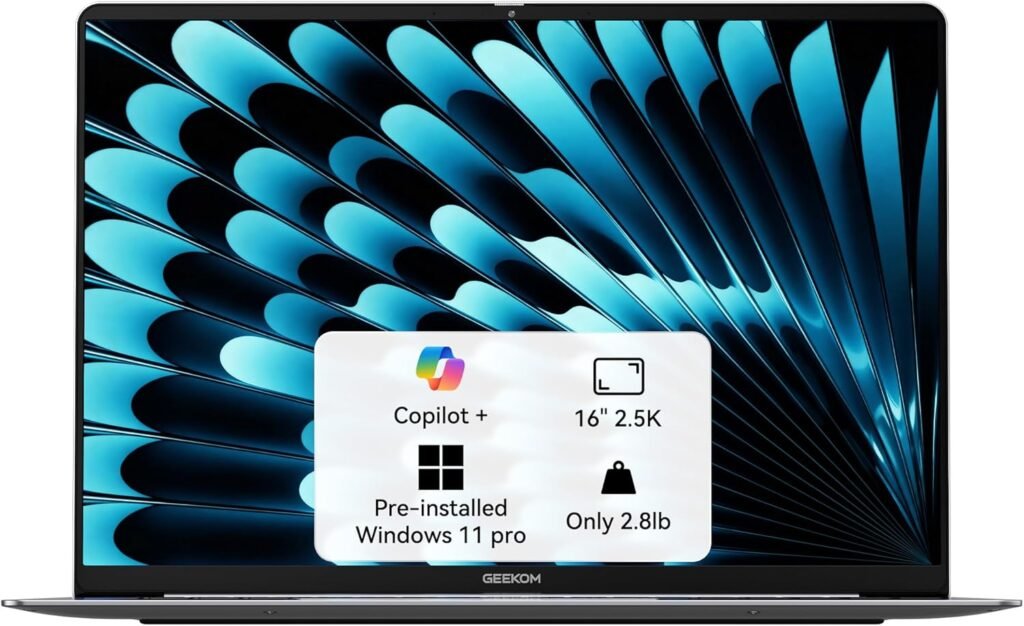 GEEKOM GeekBook X16 Pro Laptop