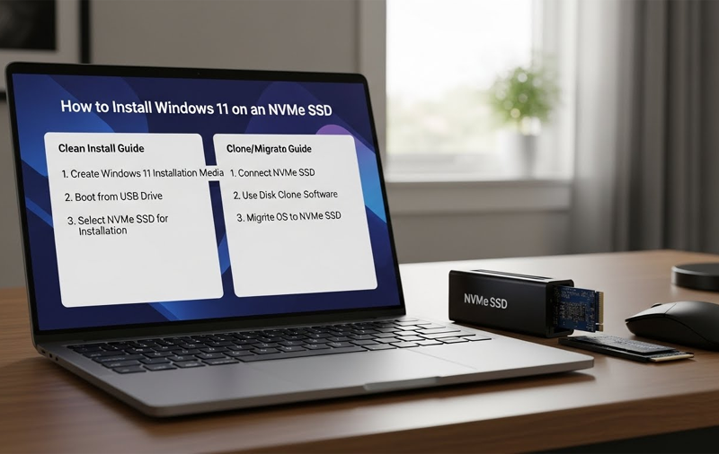 How to Install Windows 11 on an NVMe SSD