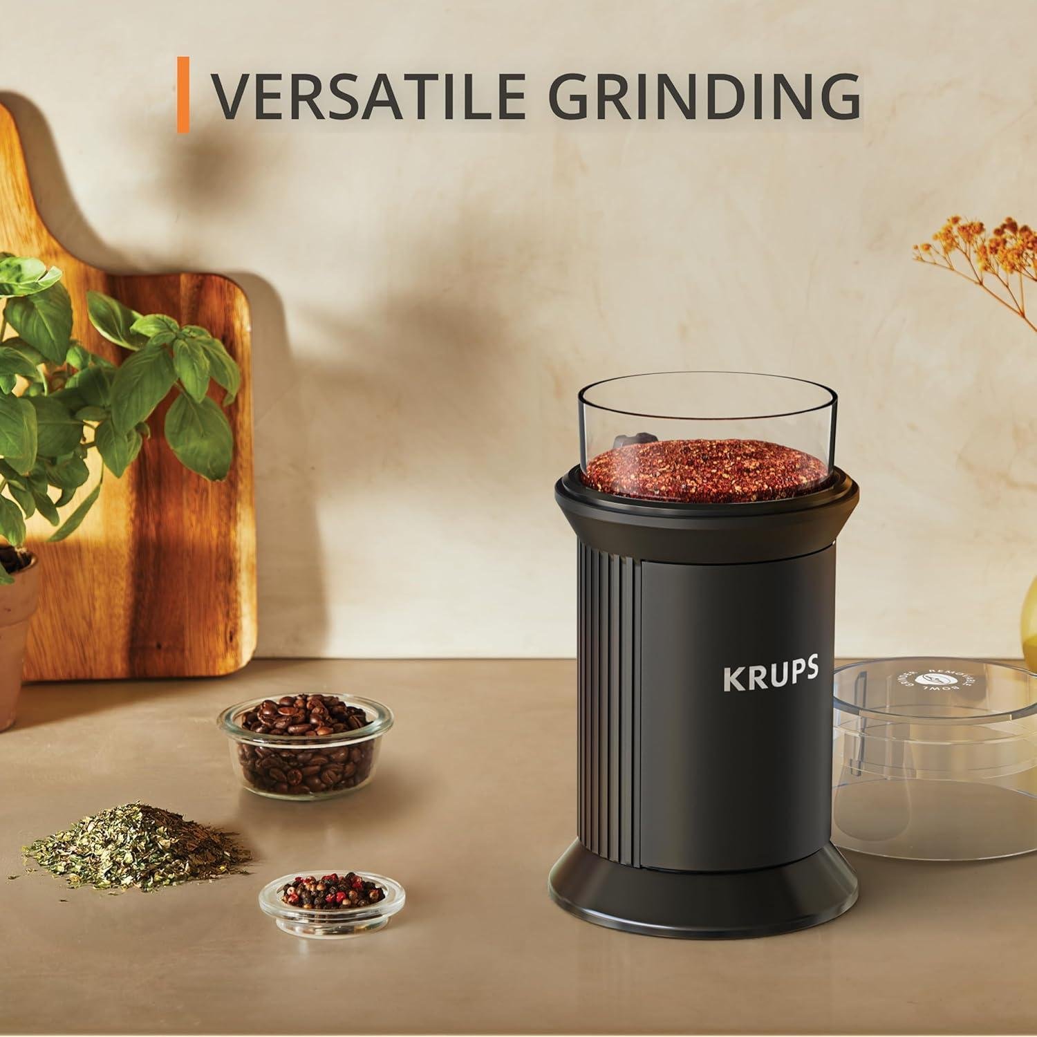 KRUPS Electric Blade Coffee Grinder for the Perfect Espresso 2 KRUPS Electric Blade Coffee Grinder for the Perfect Espresso - Image 2