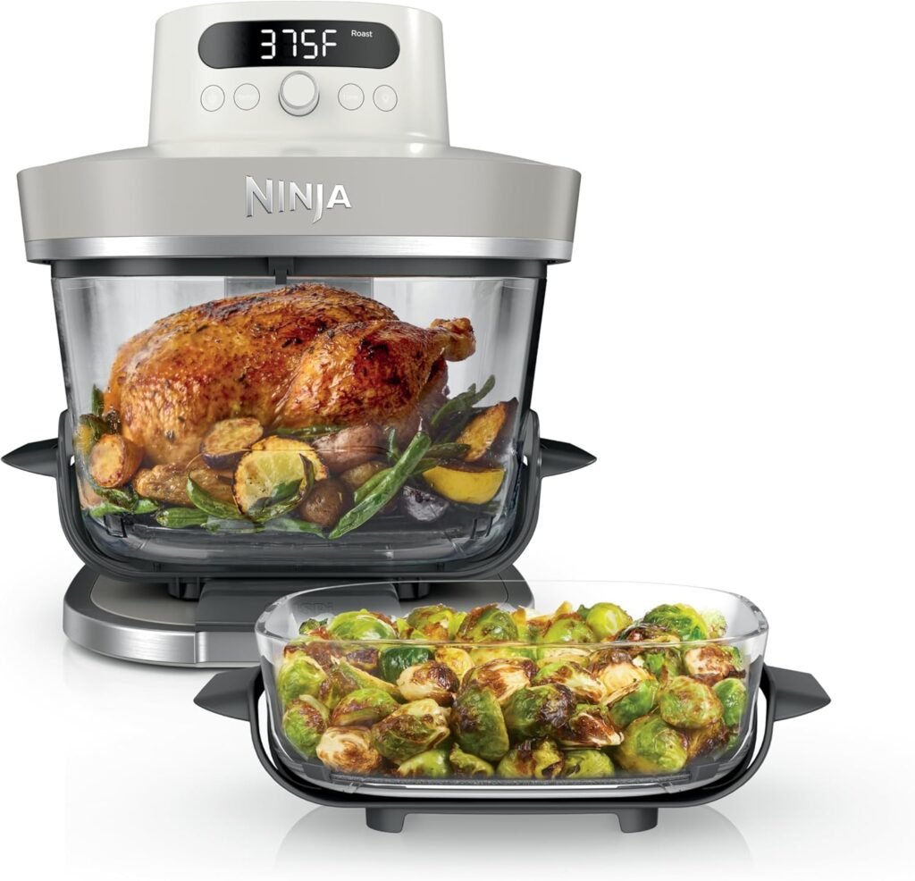 Ninja Crispi Pro 6-in-1 Glass Air Fryer | 450°F, Nontoxic