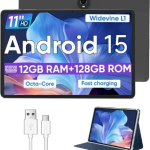 WXUNJA Widevine L1 Android 15 Tablet 11"