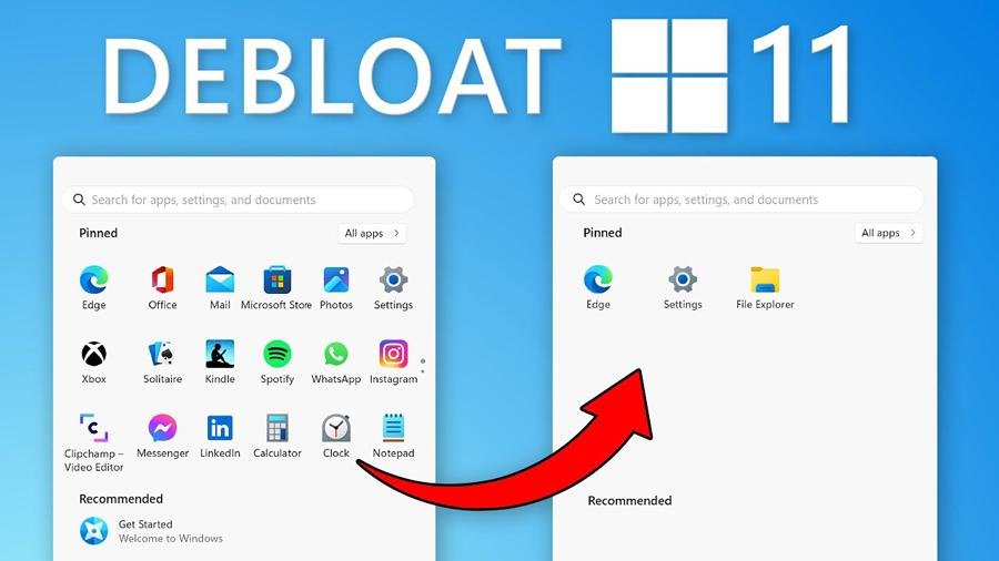 How to Debloat Windows 11