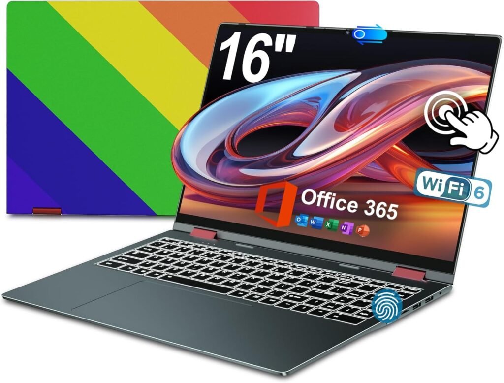jumper Rainbow Laptop 16 inch