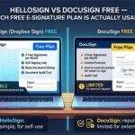 HelloSign vs DocuSign Free