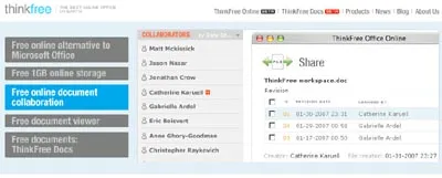 ThinkFree Is Absolutely Free Web Service And The Best Online Office On The Earth 3