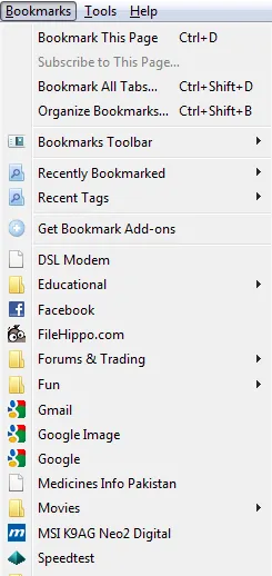 Add Unsorted Bookmarks Folder Menu In Firefox To Categories Unsorted Bookmarks 1