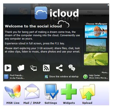 Turn Your Web Browser Into An Online Computer With icloud 1