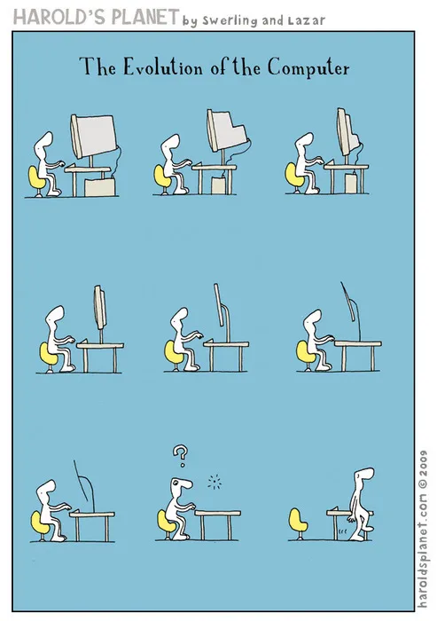 The Evolution Of The Computer (Cartoon) 5