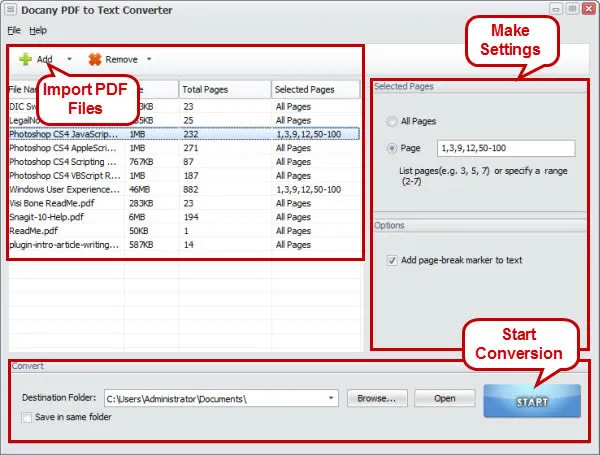 Docany PDF To Text Converter Giveaway 16