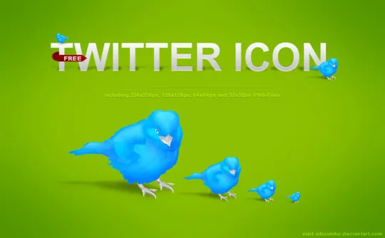 16 High Quality Twitter Icons That You Can Download For Free 3