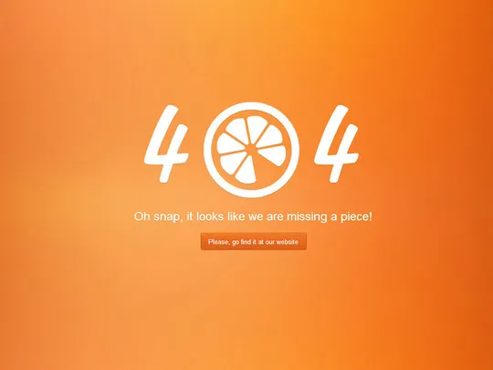 Examples Of Inspiring 404 Error Pages For Inspiration 5