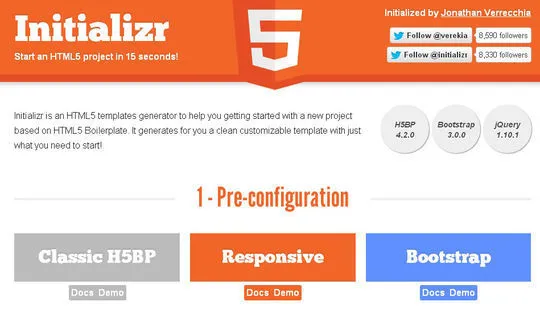 10 HTML5 Tools For Speed Up Development 372